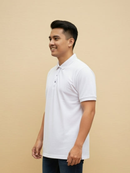 Men's Black Polo T-Shirt – Premium Cotton Blend, Comfortable & Stylish Casual Wear