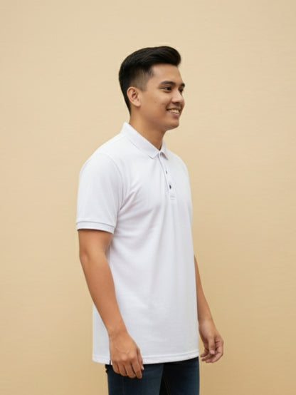 Men's Black Polo T-Shirt – Premium Cotton Blend, Comfortable & Stylish Casual Wear