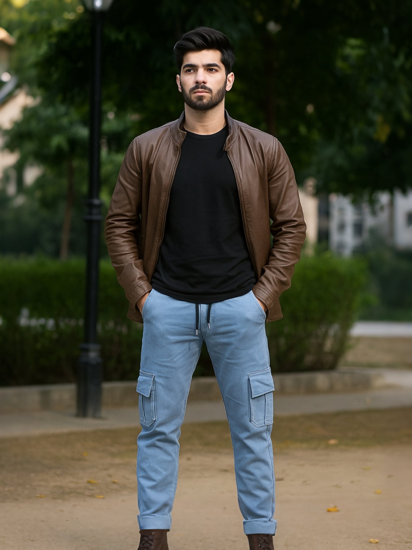 Men's Premium Cargo Jogger Pants | Stretchable RAB Pant | 6 Pocket Streetwear Joggers